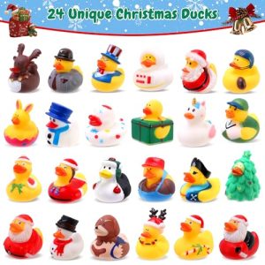Rubber Duck Advent Calendar 2025: 24 Bath Toys