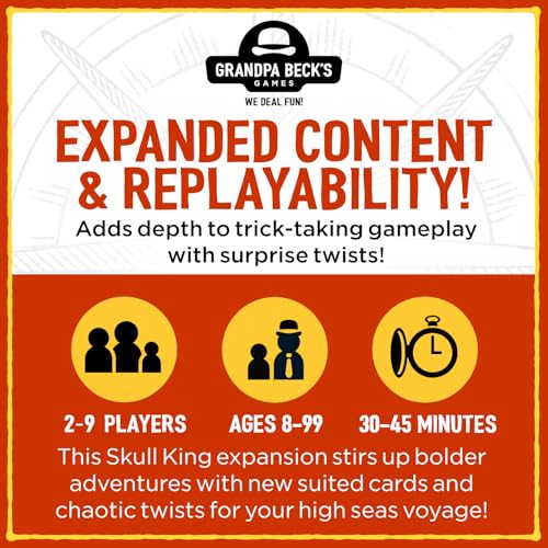Skull King Expansion: Ultimate Pirate Trick-Taking Game - Image 7