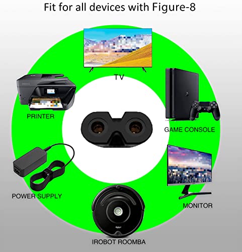2ft Universal 2-Prong AC Power Cord - 18 AWG Replacement - Image 4