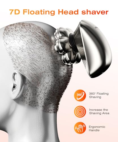 Head Shavers for Bald Men - 7D Electric Razor - Image 2