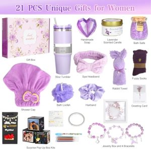 21-Piece DIY Photo Pop-Up Self-Care Gift Box for Women
