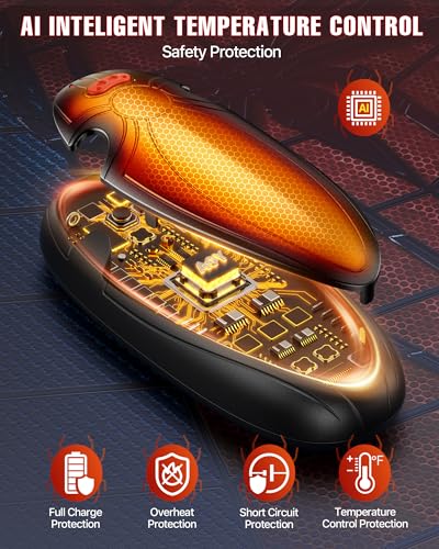 Tenvolti 14000mAh Rechargeable Hand Warmers 2-Pack - Image 6