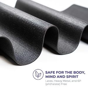 Sunshine Yoga Voyage Mat 6-Pack – Professional 5mm Black Mats