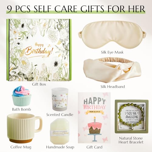 Luxurious Spa Gift Basket Set for Women (Off-White) - Image 7