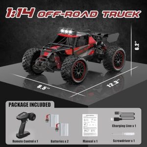 Scientoy 30+KM/H 4WD All-Terrain RC Truck for All Ages