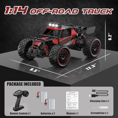 Scientoy 30+KM/H 4WD All-Terrain RC Truck for All Ages - Image 2