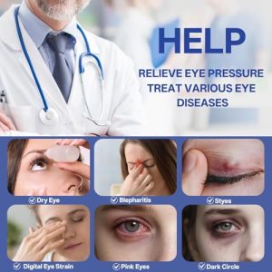 HIEYE Graphene Heated Eye Mask for Dry Eyes & Sleep