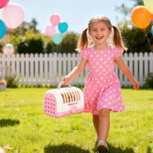 Pink Vet Doctor Kit for Toddlers 3-5 | Pretend Play Toy