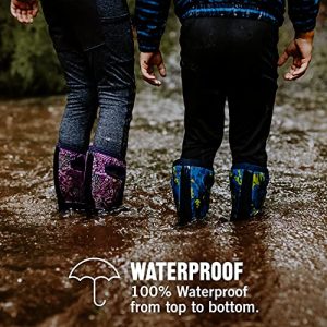 BOGS Unisex Child York Waterproof Winter Rain Boot