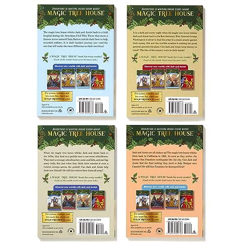 Magic Tree House Books 21-24: American History Set - Image 5