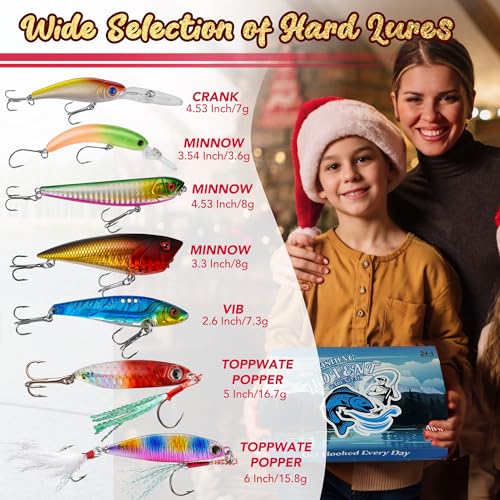 2025 Fishing Advent Calendar: Lures Set & Mystery Surprise - Image 4