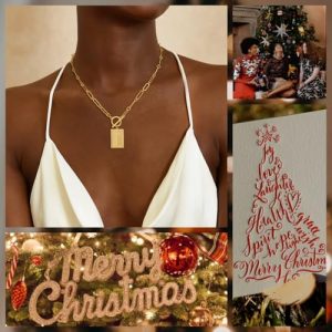 CHESKY 14K Gold Plated Cross Necklace for Women – Trendy