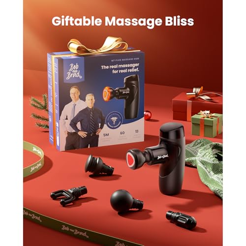 BOB & BRAD M7 Plus Mini Massage Gun with Heat - Deep Tissue - Image 7