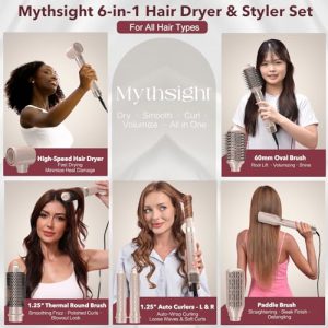 Mythsight StyleVibe 6-in-1 Air Styler & Dryer Brush
