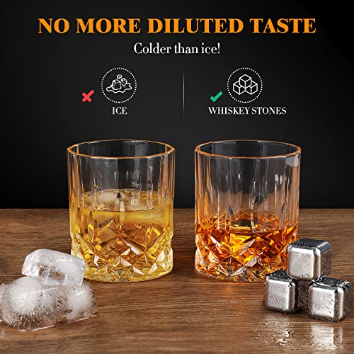 Whiskey Stones Gift Set with Glasses - Perfect for Husband - Image 5