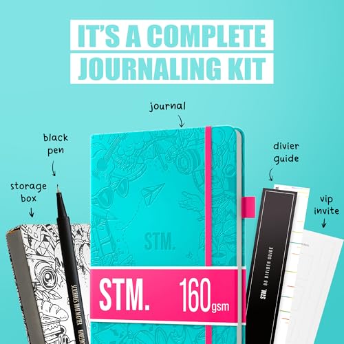 A5 Bullet Dotted Journal | 160gsm Thick Paper Notebook - Image 2