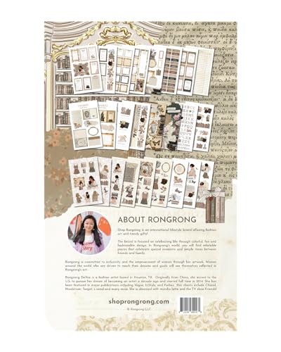 Rongrong Bookworm Planner Stickers for Book Lovers - Image 9