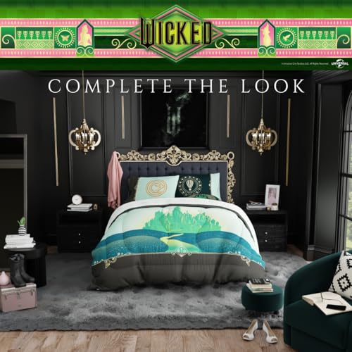 Wicked Elphaba & Glinda Satin Pillowcase (20x30) - Image 5