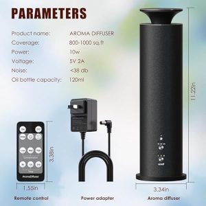 Smart Waterless Diffuser Machine: 1800 Sq Ft Coverage