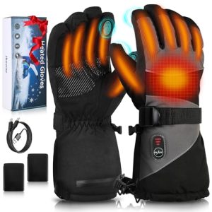 Heated Gloves for Men & Women – Rechargeable, 3 Temp