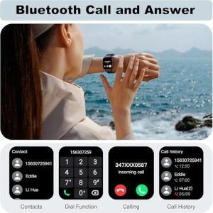 Cillso Smart Watch | 100-Day Standby, Fitness & HD Screen