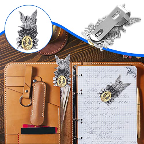 St Christopher Car Visor Clip Medal - Driving Safety Gift (2-Piece) - Image 6