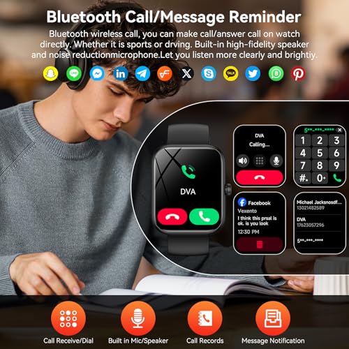 Smart Watch with Alexa Built-in | Fitness Tracker & Calls - Image 2