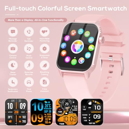 TRAUSI 1.83" HD Smartwatch: Bluetooth Call, 120 Sports Modes - Image 2
