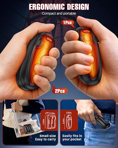Tenvolti 14000mAh Rechargeable Hand Warmers 2-Pack - Image 5