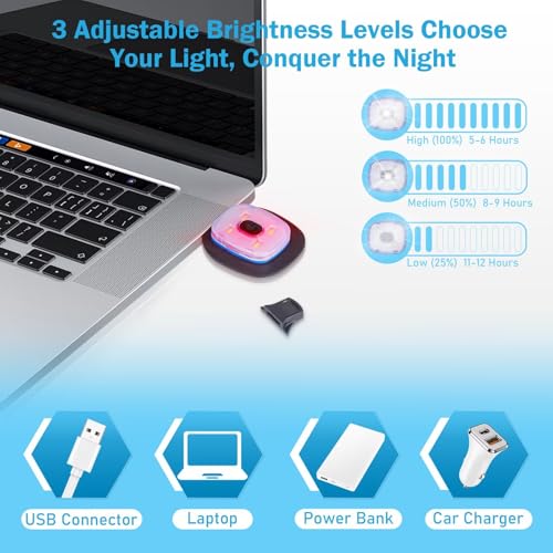 Men's LED Beanie 3-in-1 Winter Set: Light, Scarf, Gloves - Image 6