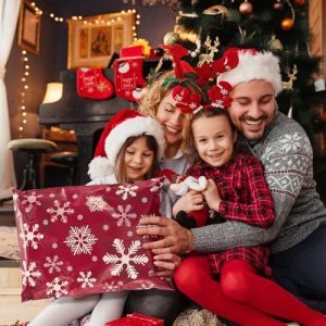 Christmas Poly Mailers 14.5×19 – 50 Pcs Large Shipping Bags