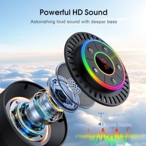 Portable Bluetooth 5.3 Speaker with Crystal Clear Sound