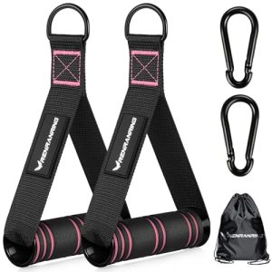 Gym Exercise Handles for Cable Machine & Resistance Bands