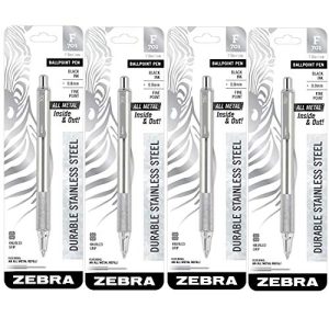 ZEBRA F-701 Ret retractable Ballpoint Pen – Black Ink