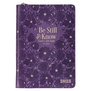 2023 Vegan Leather Planner for Women: Psalm 46:10