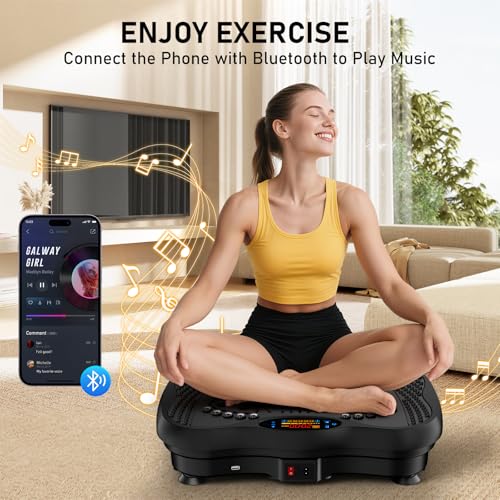 Vibration Plate Exercise Machine for Full Body Workout & Weight Loss - Image 4