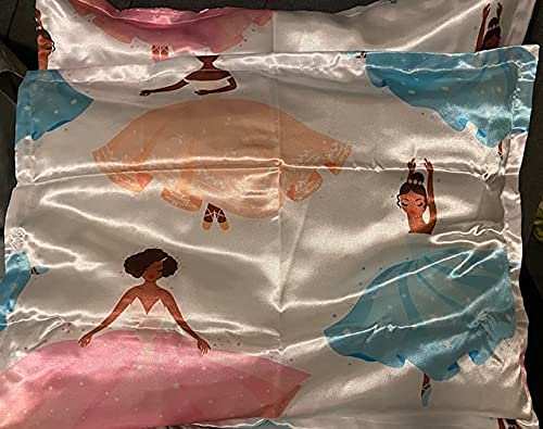 Satin Pillow Cases for Hair & Skin - 2 Pack Standard - Image 6