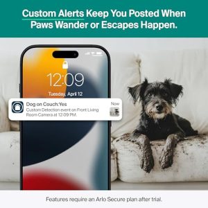 Arlo Essential Indoor Pet Camera 2K – Pan/Tilt (2025)