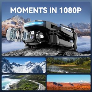 Dual 1080P FHD Camera Drone for Beginners & Adults – FPV