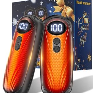 Funaudio 6000mAh Rechargeable Hand Warmers 2-Pack