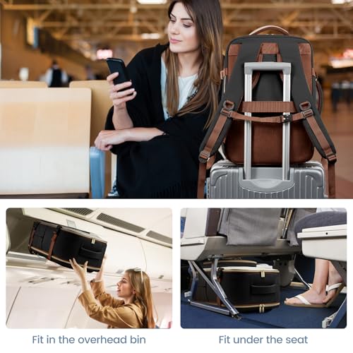 LOVEVOOK Women's 40L Travel Backpack - Flight Approved Carry-On - Image 7