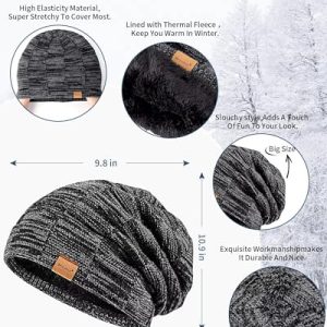 Men’s Winter 3-in-1 Warm Set: Beanie, Scarf & Gloves