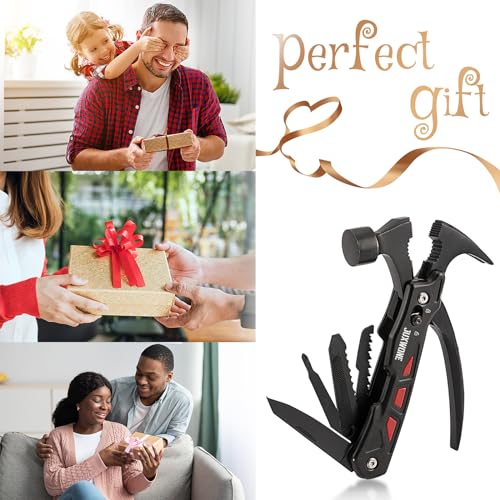 12-in-1 Pocket Multitool: Hammer, Knife, Pliers & Survival Gear - Image 6