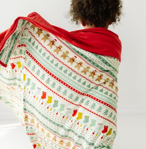 Little Sleepies Bamboo Viscose Christmas Throw Blanket - Image 5