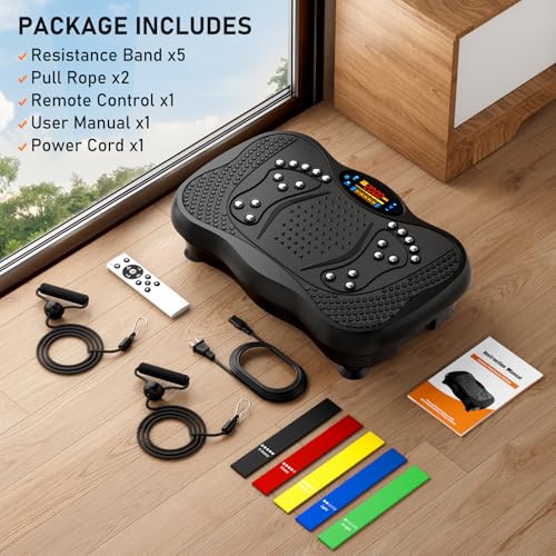 Vibration Plate Exercise Machine for Full Body Workout & Weight Loss - Image 8