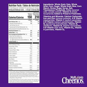 Multi Grain Cheerios: Heart Healthy, Gluten-Free Cereal