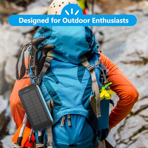 49800mAh Solar Power Bank: Fast Charging & Waterproof - Image 8