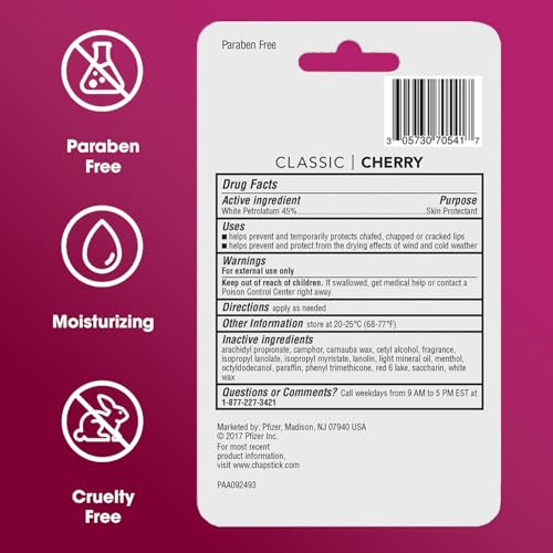 ChapStick Classic Cherry Lip Balm - Bulk 36-Count Pack - Image 9