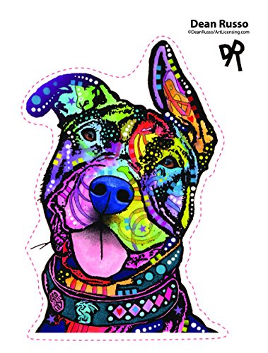 Dean Russo Pit Bull Sticker - Outdoor Vinyl Decal - Image 4