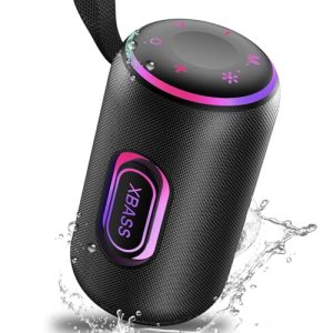 30W Portable Bluetooth 5.4 Speaker with Deep Bass & RGB